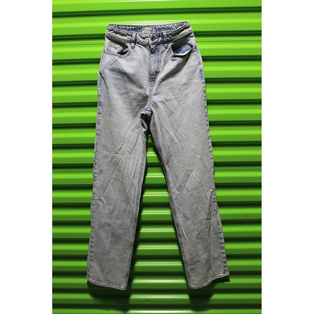 PacSun Stretch 90s Boyfriend Jeans Light Wash High Rise Denim 25